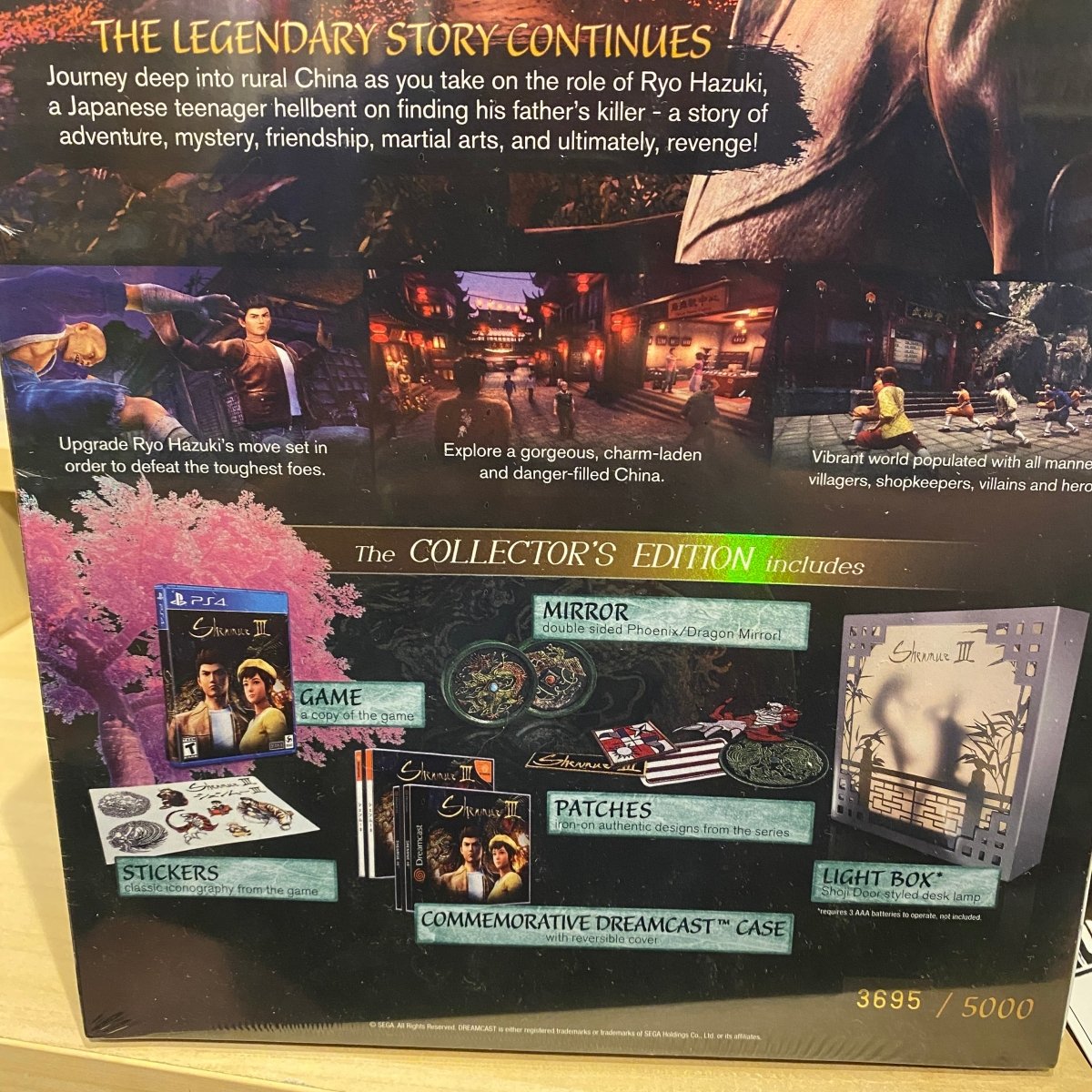 Buy Shenmue iii (3) ps4 game collectors edition (LRG) limited run game -@ 8BitBeyond Buy Shenmue iii (3) ps4 game collectors edition (LRG) limited run game -@ 8BitBeyond
